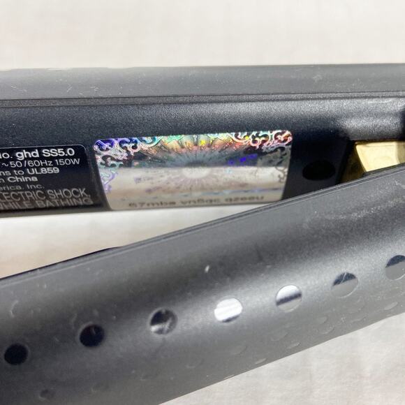 GHD 2” Wide Gold Plate Hair Straightener Flat Iron Styler Ceramic Professional - Picture 15 of 15